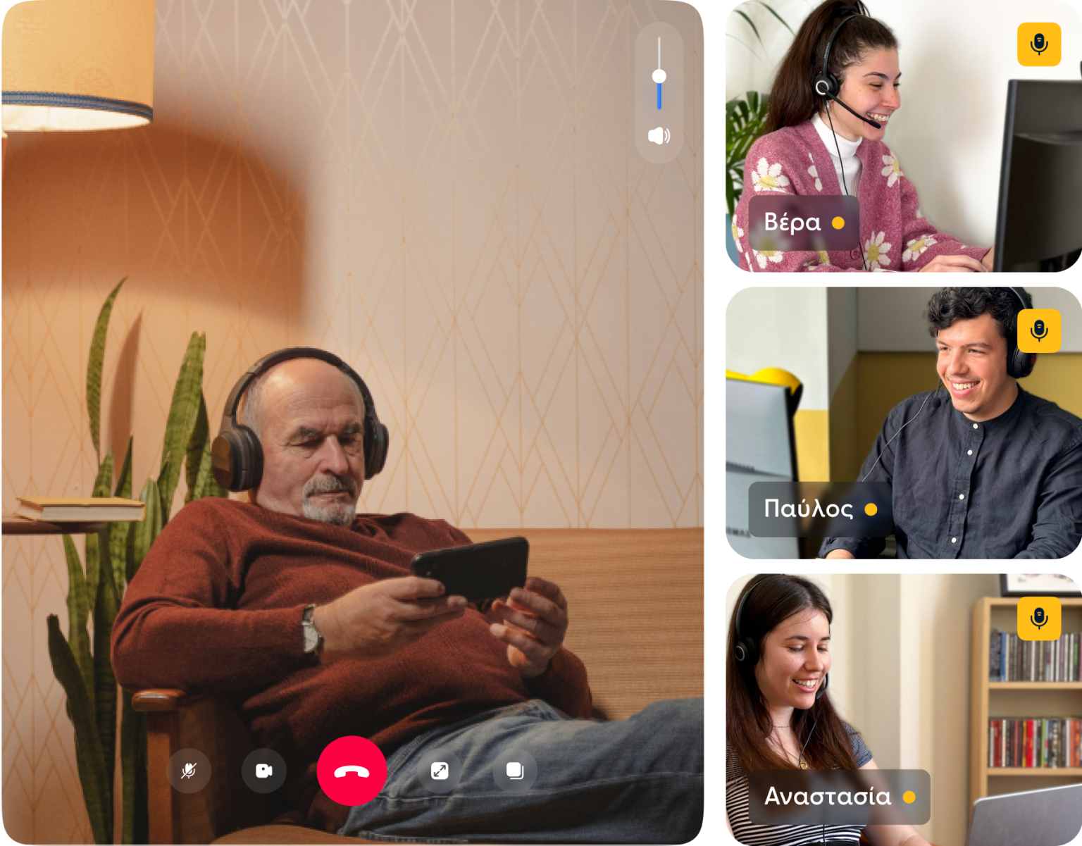 Call Center Hero Visual